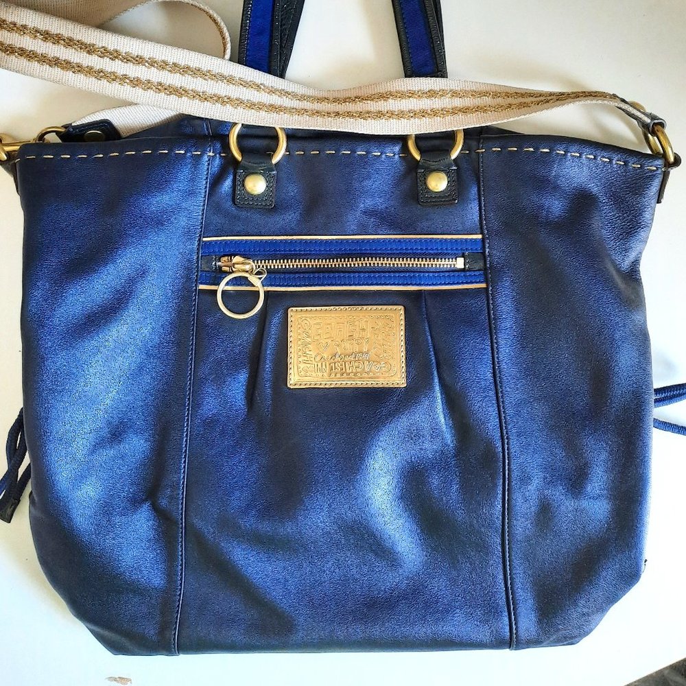 Coach Leather Poppy Bag